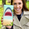 Shark Print Women's Leather Wallet