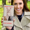 Proud To Be A Cat Lovers Print Women's Leather Wallet