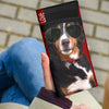 Bernese Mountain Dog Love Print Women's Leather Wallet