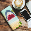 Shark Print Women's Leather Wallet