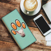 Middle White Pig Print Women's Leather Wallet