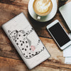 Chianina Cattle(Cow) Print Women's Leather Wallet