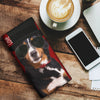 Bernese Mountain Dog Love Print Women's Leather Wallet