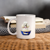 Poodle Dog Print Coffee/Tea Mug - white