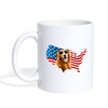 Golden Retriever Print Coffee/Tea Mug - white