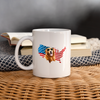 Golden Retriever Print Coffee/Tea Mug - white