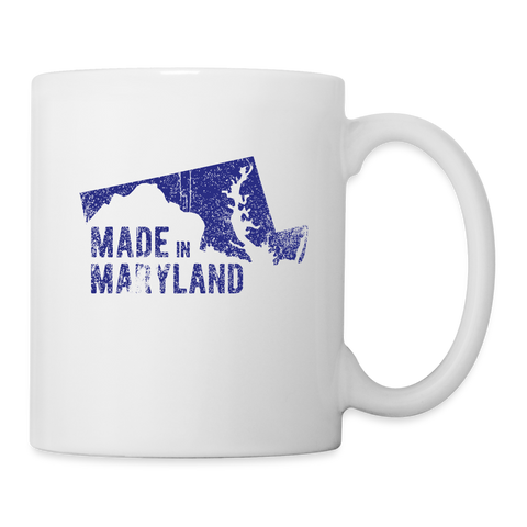 MADE IN MARYLAND Print Coffee/Tea Mug - white