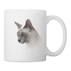 Tonkinese Cat Print Coffee/Tea Mug - white