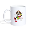 Beagle Loving Florida Print Coffee/Tea Mug - white