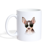 Chihuahua Print Coffee/Tea Mug - white