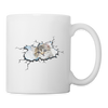 Cat Art Print Coffee/Tea Mug - white