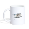 Cat Art Print Coffee/Tea Mug - white