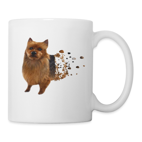 Australian Terrier Print Coffee/Tea Mug - white