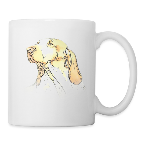 Bracco Italiano Dog Print Coffee/Tea Mug - white