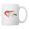 Birman Cat Print Coffee/Tea Mug - white