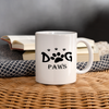 Dog Paws Print Coffee/Tea Mug - white