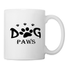 Dog Paws Print Coffee/Tea Mug - white