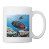 Achilles Tang Fish Print Coffee/Tea Mug - white