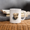 Airedale Terrier Print Coffee/Tea Mug - white