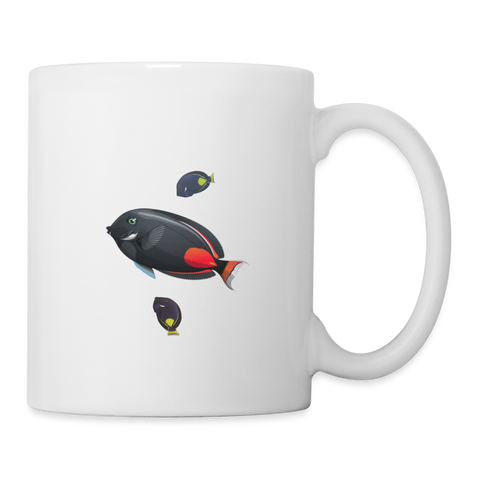 Achilles Tang Fish Print Coffee/Tea Mug - white