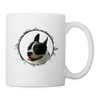 Boston Terrier Print Coffee/Tea Mug - white