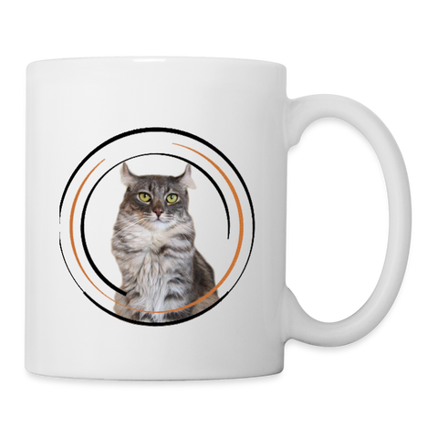 American Curl Cat Print Coffee/Tea Mug - white