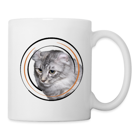 Cute American Shorthair Print Coffee/Tea Mug - white