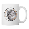 Cute American Shorthair Print Coffee/Tea Mug - white