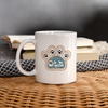 Save the Dog Print Coffee/Tea Mug - white