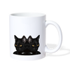 Bombay Cat Print Coffee/Tea Mug - white