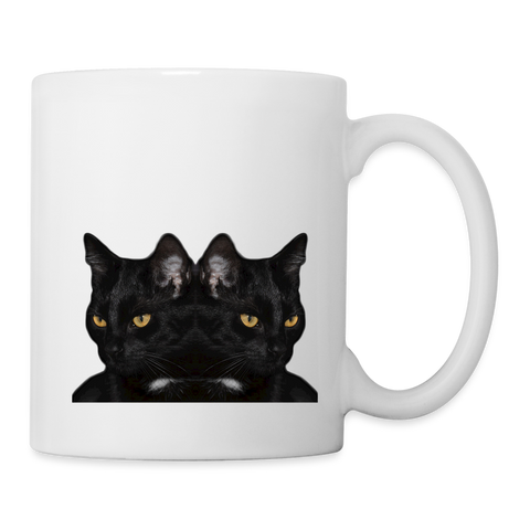 Bombay Cat Print Coffee/Tea Mug - white