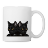 Bombay Cat Print Coffee/Tea Mug - white