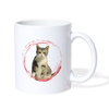 American Wirehair Cat Print Coffee/Tea Mug - white