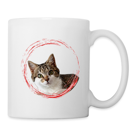 Cute American Wirehair Cat Print Coffee/Tea Mug - white