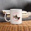 Cute American Wirehair Cat Print Coffee/Tea Mug - white