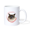 Birman Cat Print Coffee/Tea Mug - white