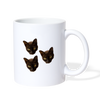 Cute Burmese Cat Print Coffee/Tea Mug - white