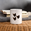 Cute Burmese Cat Print Coffee/Tea Mug - white