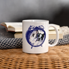 Boston Terrier Alarm Clock Print Coffee/Tea Mug - white