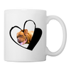 Dogue de Bordeaux Print Coffee/Tea Mug - white