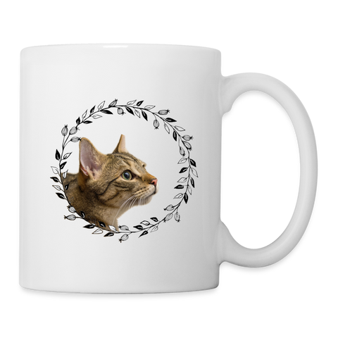 European Shorthair Cat Print Coffee/Tea Mug - white