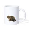 European Shorthair Cat Print Coffee/Tea Mug - white