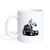 Great Dane Boss Print Coffee/Tea Mug - white