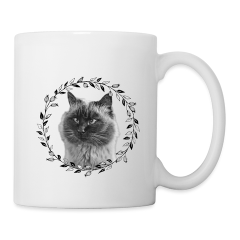 Himalayan Cat Print Coffee/Tea Mug - white