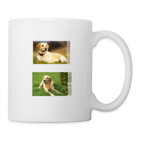 Labrador Retriever Print Coffee/Tea Mug - white