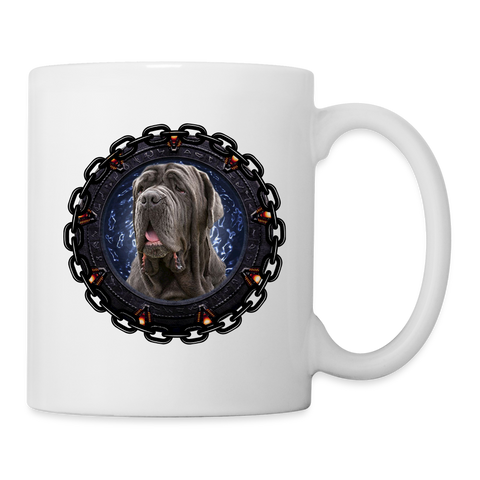 Neapolitan Mastiff Print Coffee/Tea Mug - white