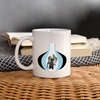 Great Dane Dog Print Coffee/Tea Mug - white