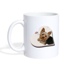 Cute Yorkshire Terrier (Yorkie) Coffee/Tea Mug - white