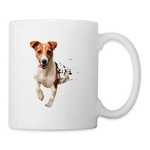 Jack Russell Terrier Print Coffee/Tea Mug - white