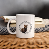 Lykoi Cat Print Coffee/Tea Mug - white